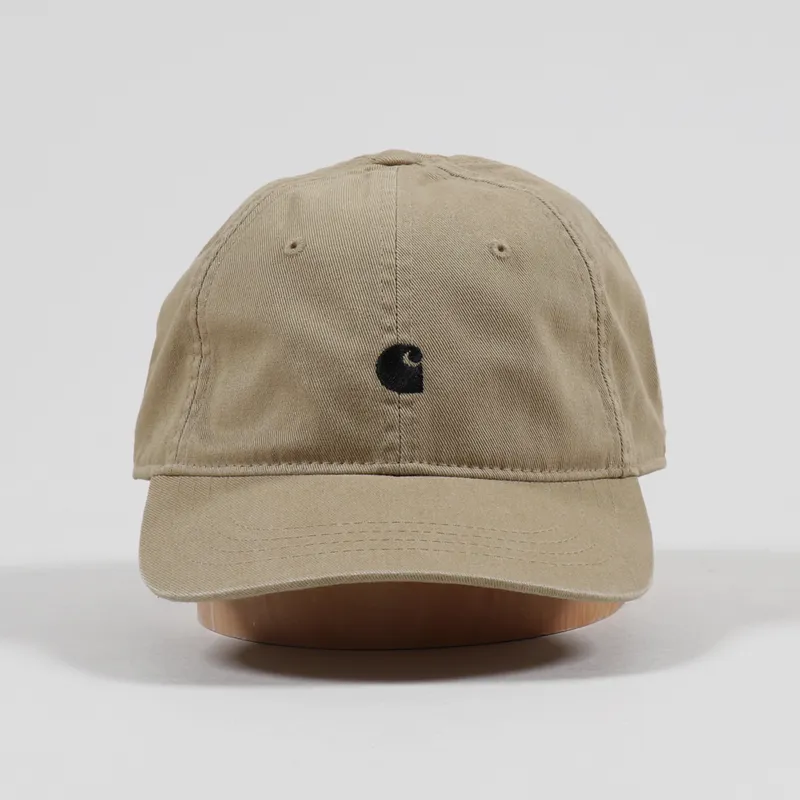 Carhartt WIP Madison Logo Cap Leather Black-2
