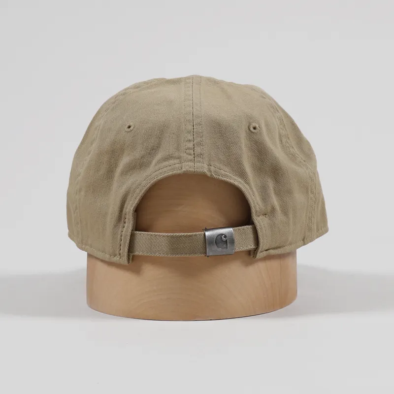 Carhartt WIP Madison Logo Cap Leather Black-3