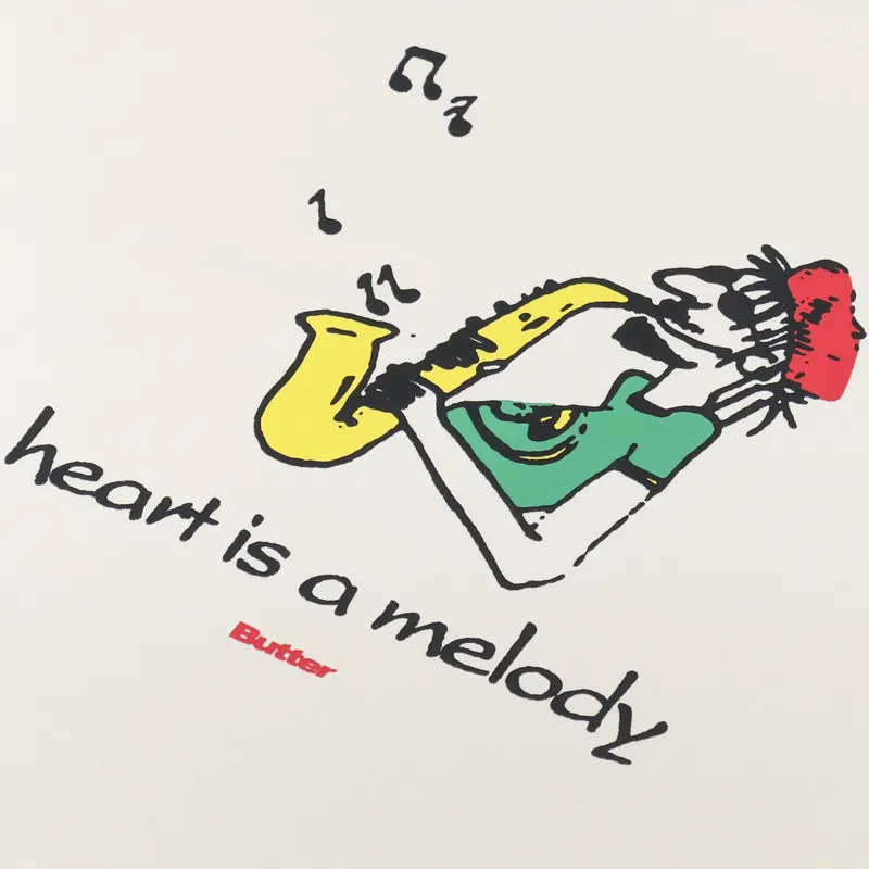 【Butter Goods】 Melody Tシャツ Butter Goods MELODY TEE White | BSTN Store