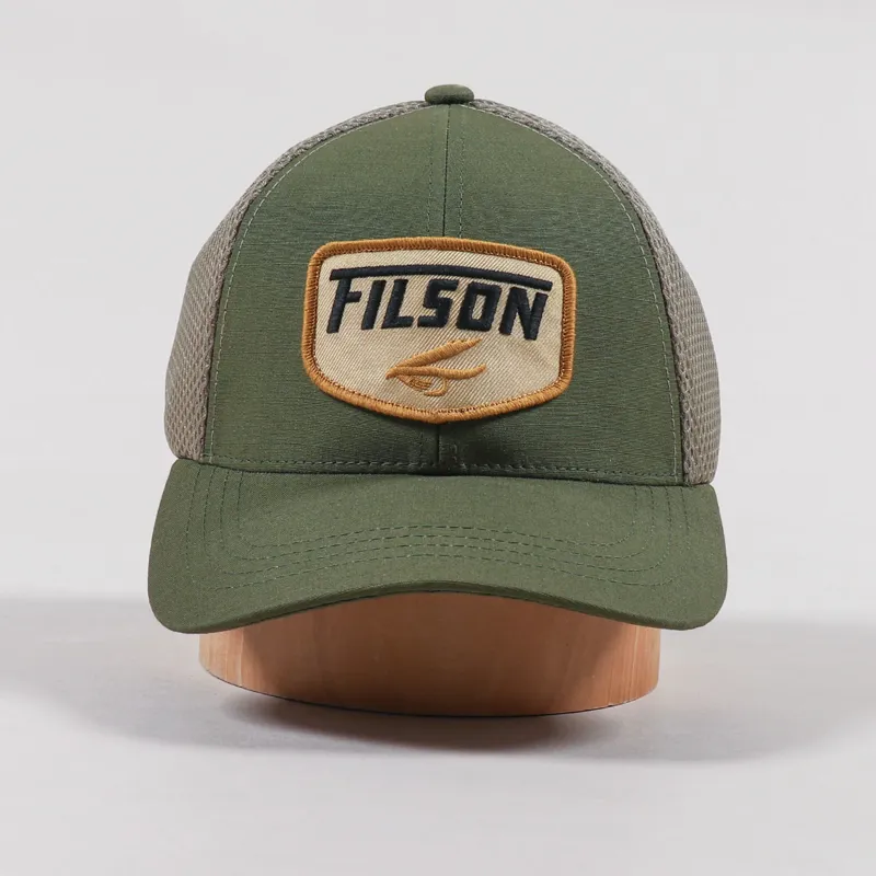Filson Mesh Logger Cap Olive-2