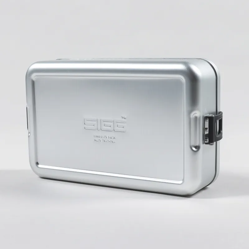 SIGG Lunch Box Plus Large Aluminium Silver