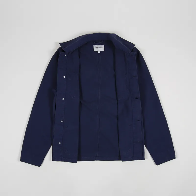 Carhartt WIP Michigan Coat Blue-1