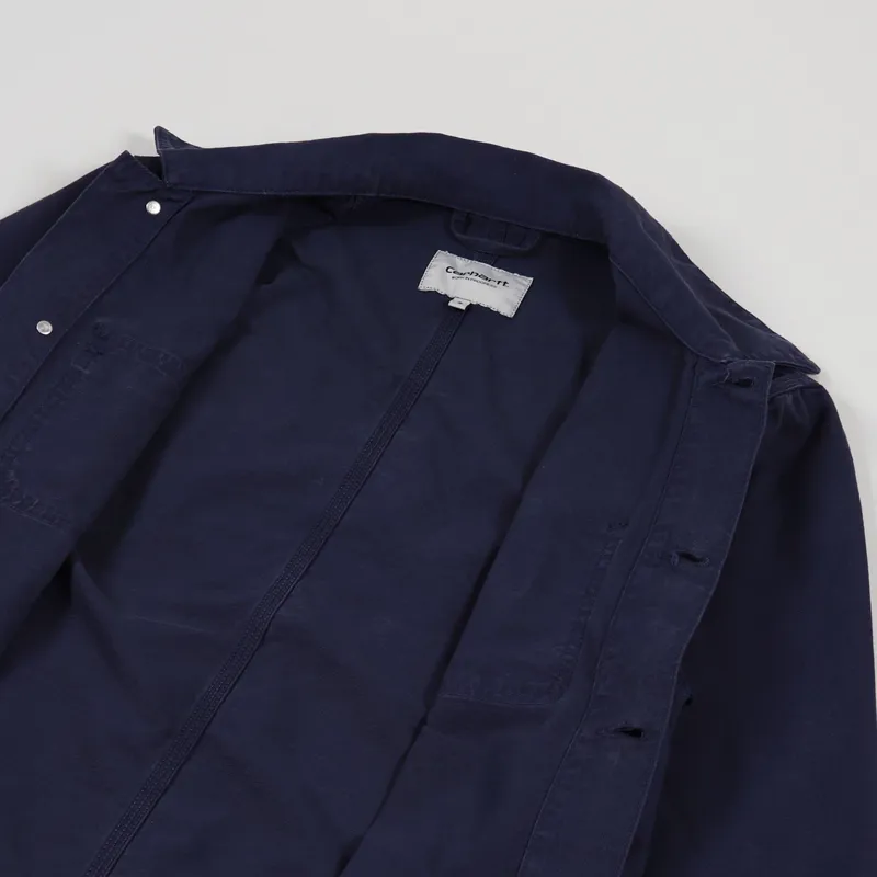 Carhartt WIP Michigan Coat Blue-4