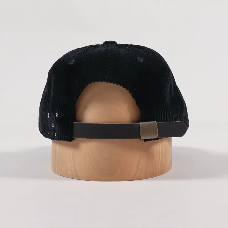 Pop Trading Company Miffy Cord Six Panel Hat Black-3