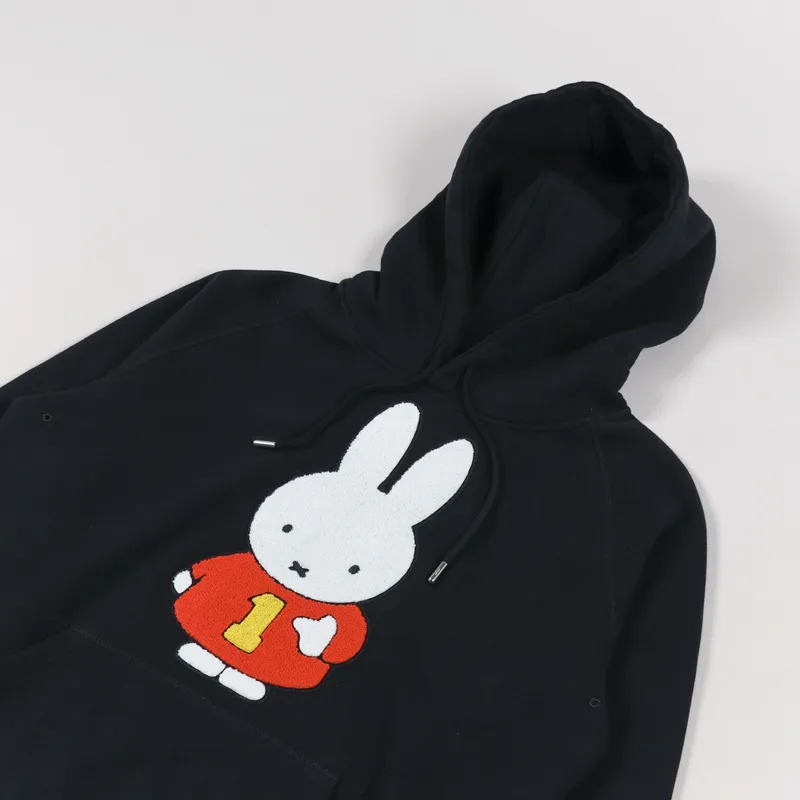 Pop Trading Company Miffy Hooded Sweat Black-2