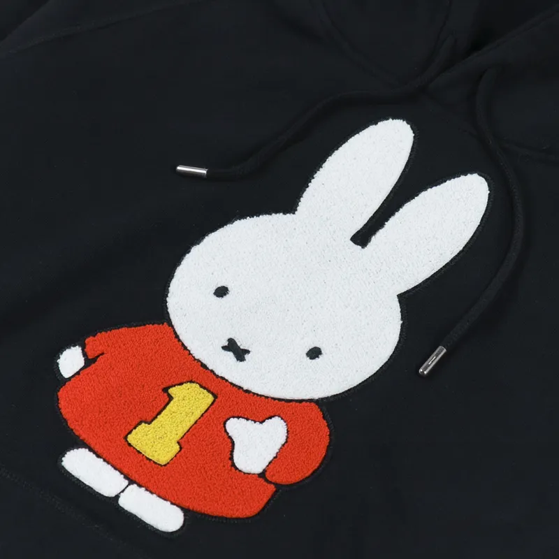 Pop Trading Company Miffy Hooded Sweat Black-4