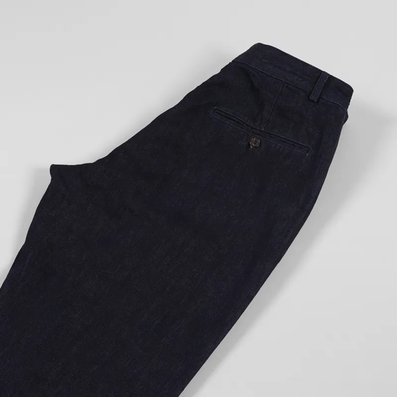 Universal Works Military Chino Indigo Selvedge PT Denim-3