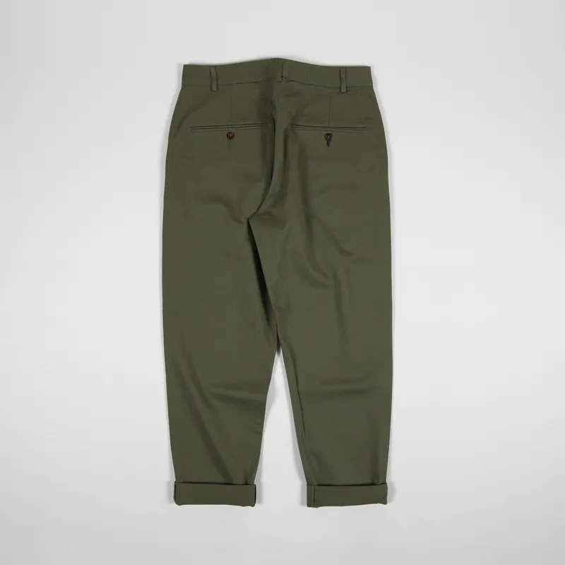 Universal Works Military Chino Light Olive Twill-1