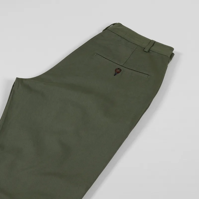 Universal Works Military Chino Light Olive Twill-3