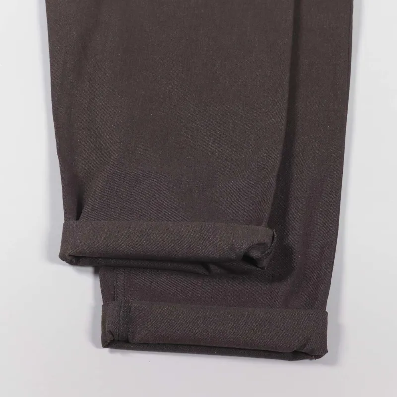 Universal Works Military Chino Chocolate Cotton Marl-2