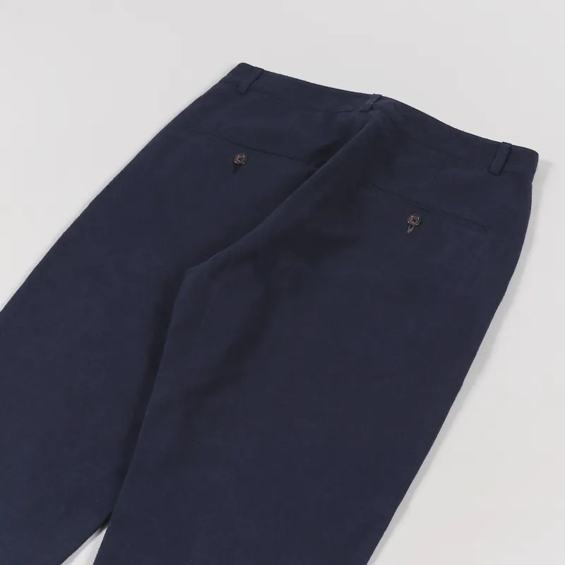 Universal Works Military Chino Navy Nebraska Cotton-6