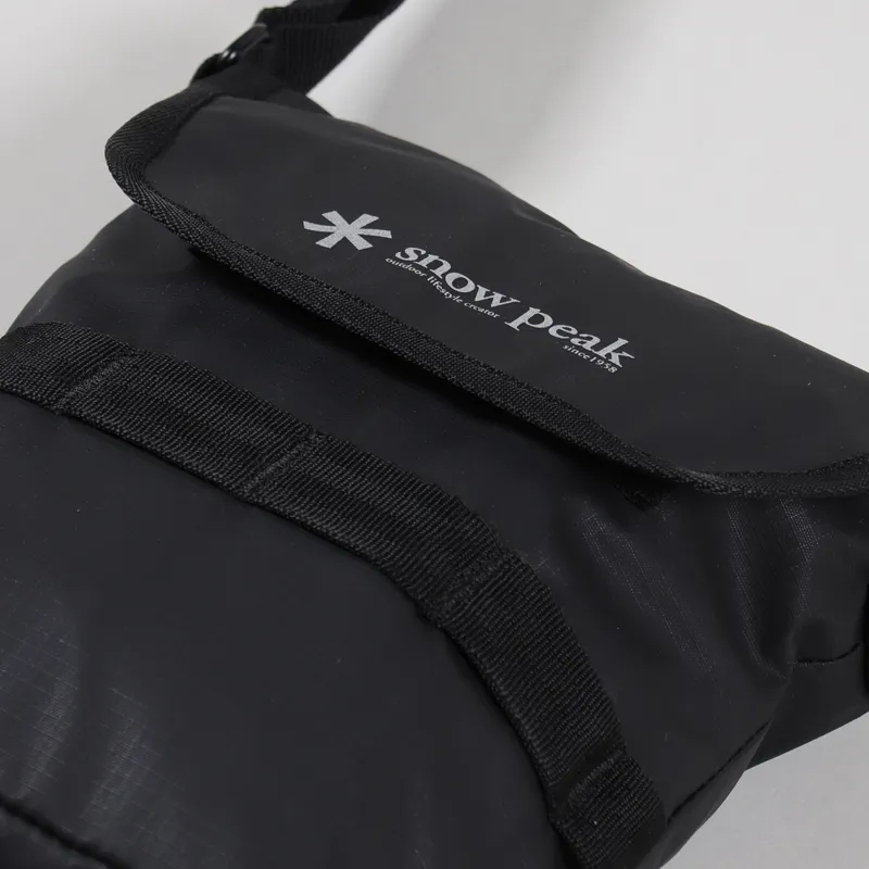 Snow Peak Mini Shoulder Bag Black-4