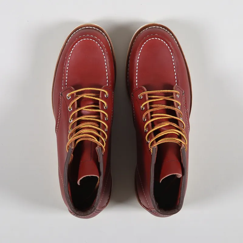 Red Wing Moc Toe Boots Oro Russet-4