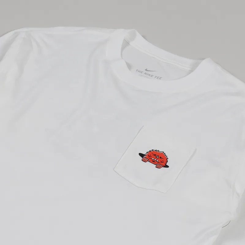 Nike SB Mooncast Long Sleeve T Shirt White Black-3