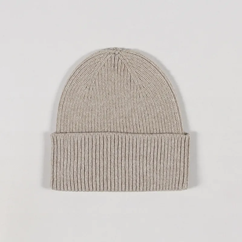 Colorful Standard Merino Wool Beanie Desert Khaki-1