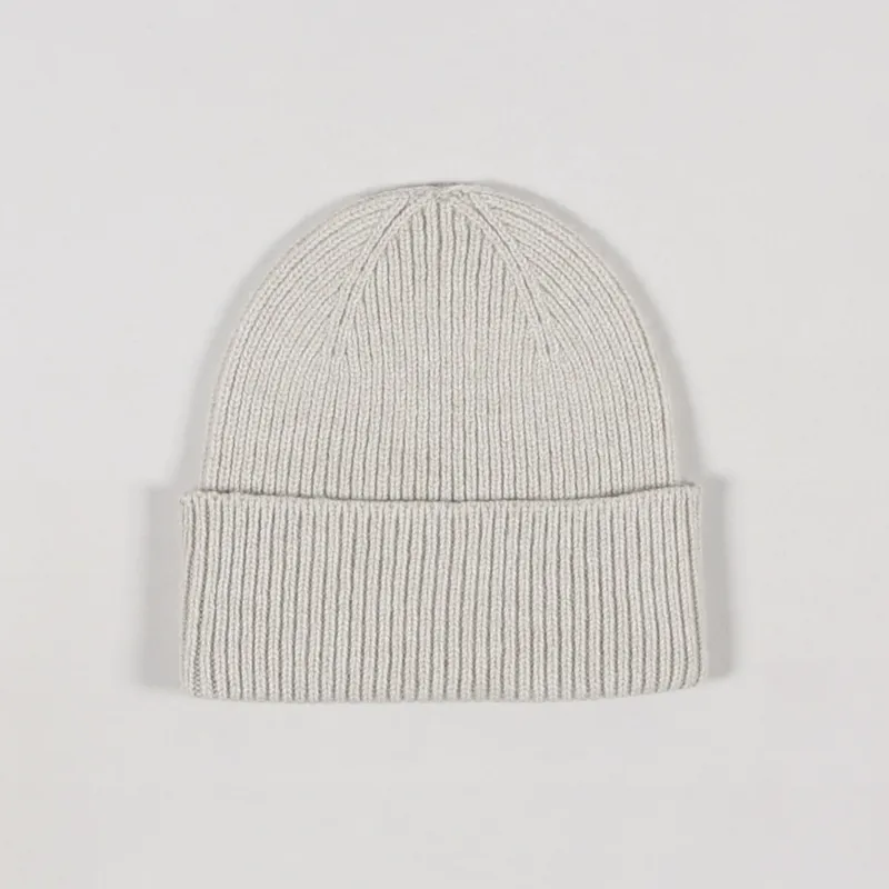 Colorful Standard Merino Wool Beanie Ivory White-1