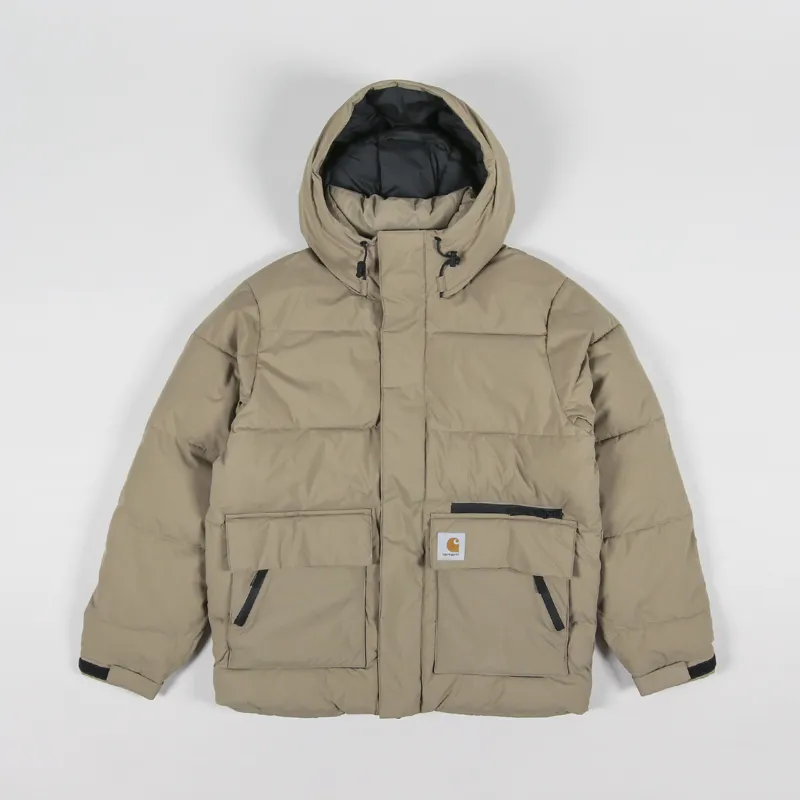 Carhartt WIP Mens Insulated Munro Jacket Tanami Brown