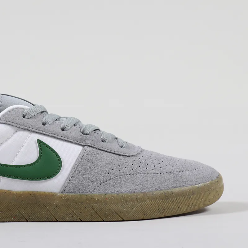 Nike SB Team Classic Shoes Particle Grey Forest Green-3