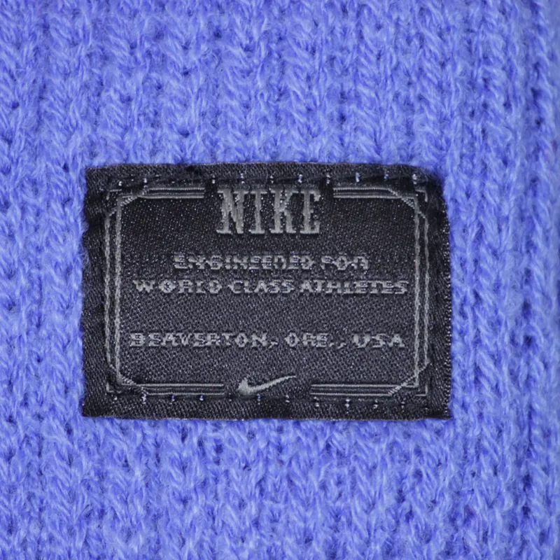 Nike Old Snow Beanie - Blue, University Red and White-1