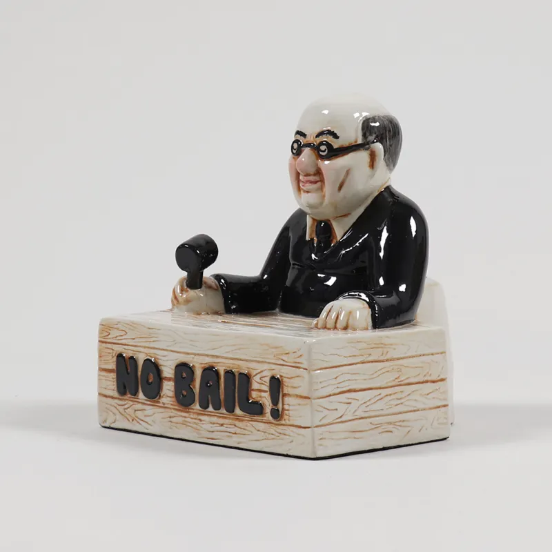 Central Bookings Intl. No Bail Ceramic Coin Bank-9