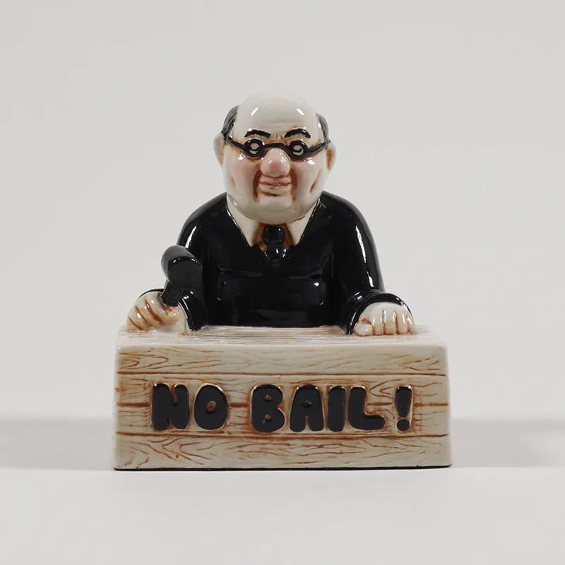 Central Bookings Intl. No Bail Ceramic Coin Bank