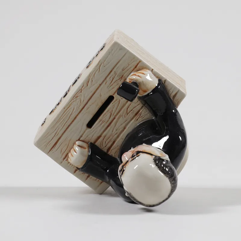 Central Bookings Intl. No Bail Ceramic Coin Bank-1