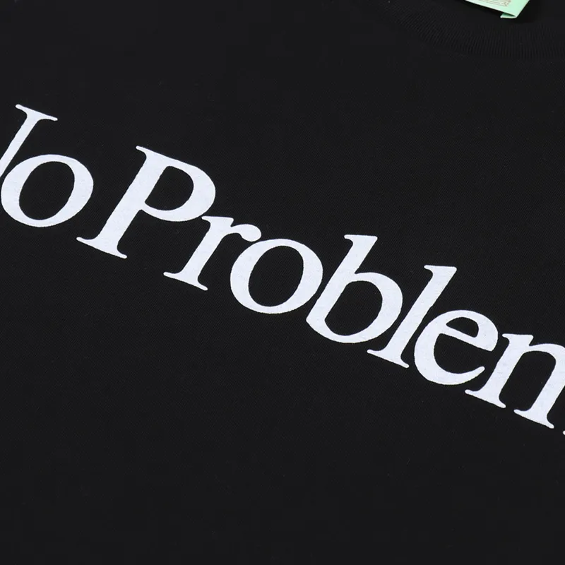 Aries No Problemo T Shirt Black-1