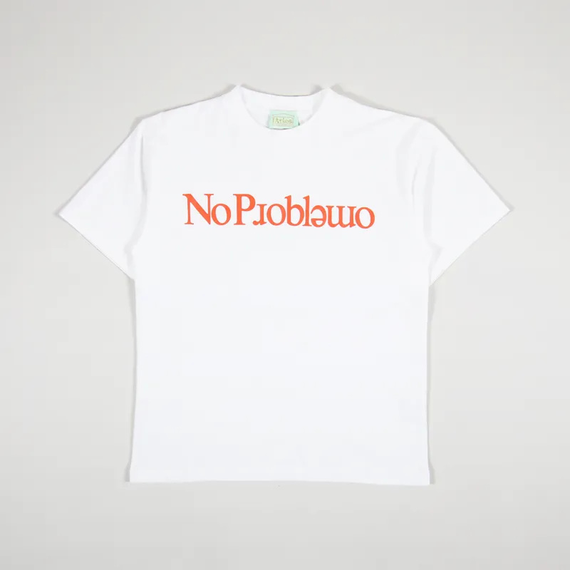 Aries No Problemo T Shirt White