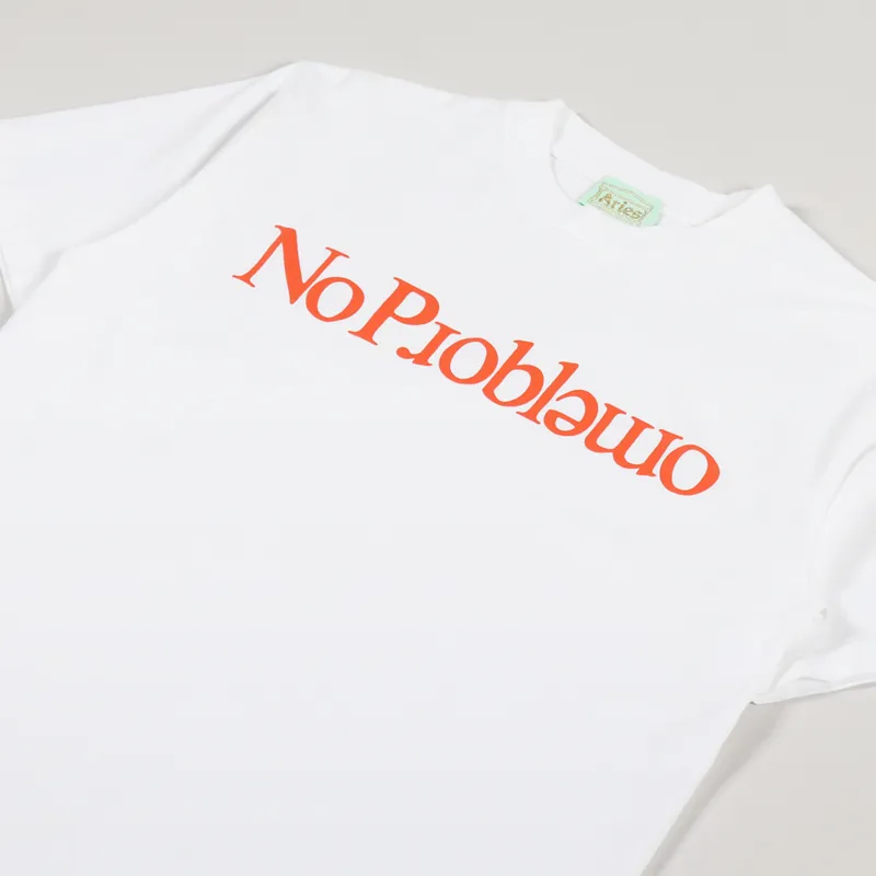 Aries No Problemo T Shirt White-1