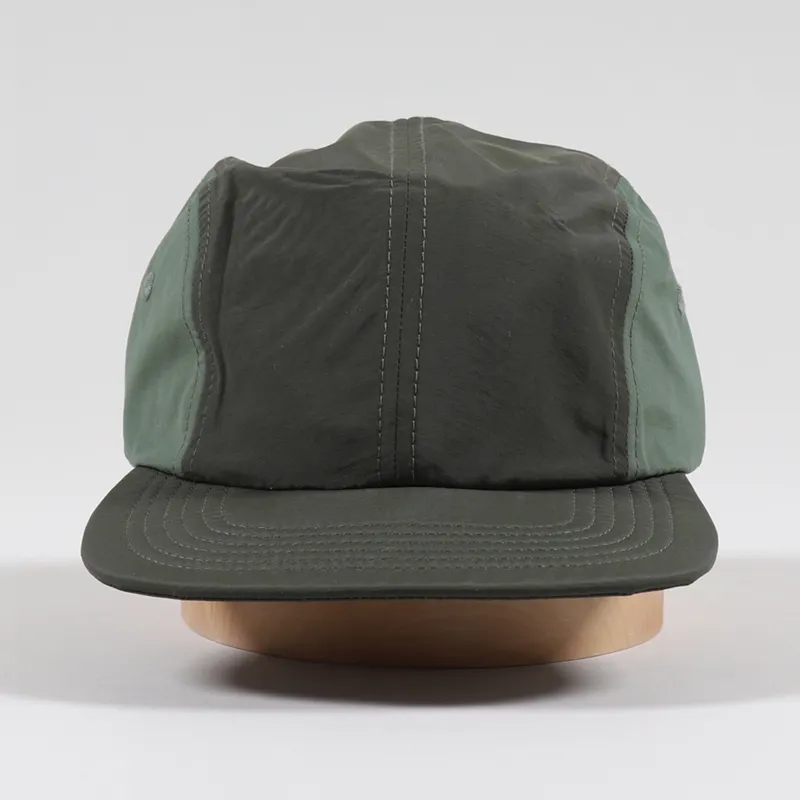 Norse Projects Nylon 4 Panel Cap Beech Green-2