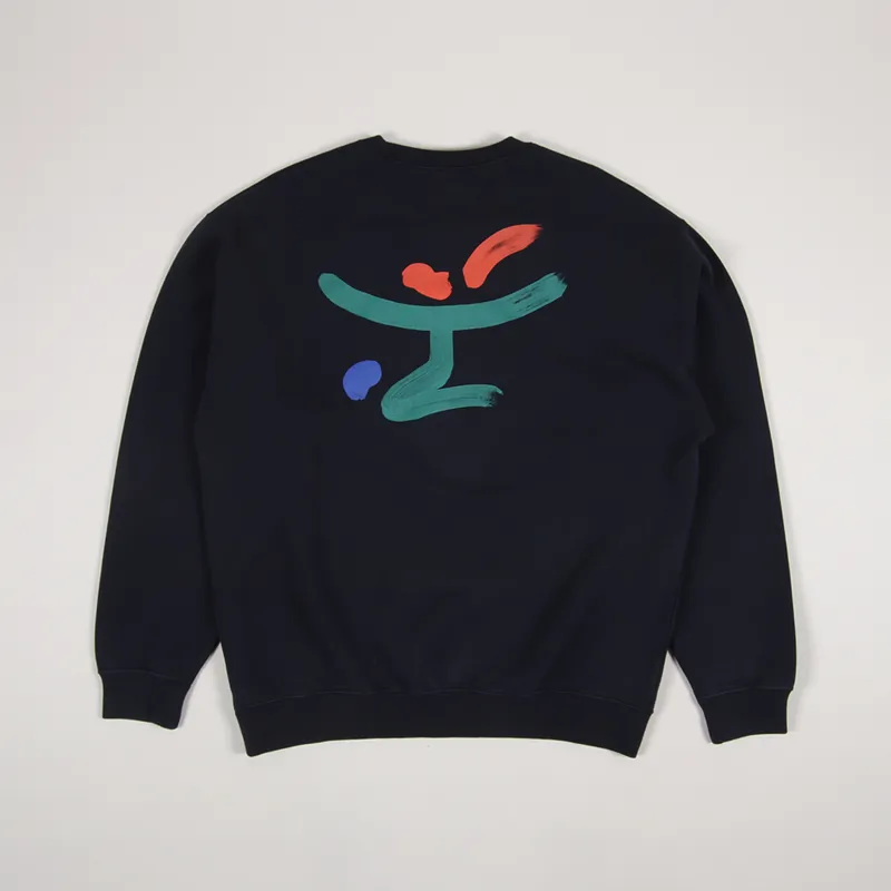 Reception Club Red Wine Sweat Dark Navy