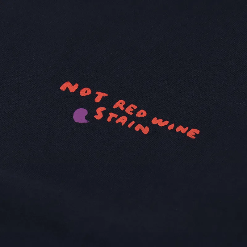 Reception Club Red Wine Sweat Dark Navy-6