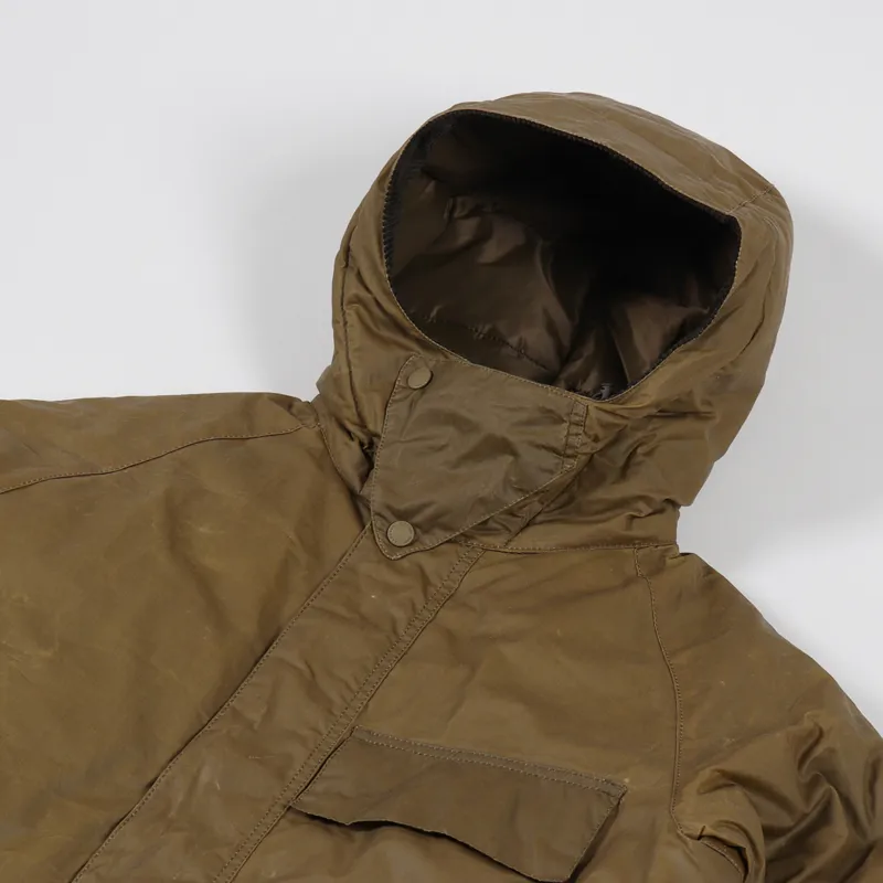 Barbour x Norse Projects Mens North Sea Parka Sand Green Jacket