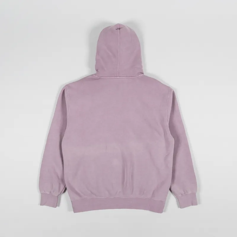 Obey Black Bar Hoodie Lilac Chalk-1