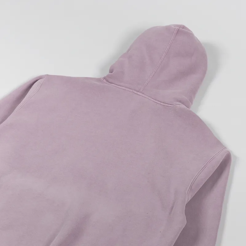Obey Black Bar Hoodie Lilac Chalk-3