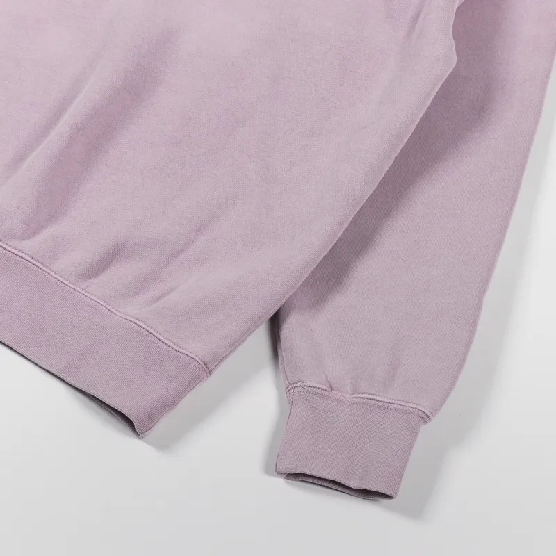 Obey Black Bar Hoodie Lilac Chalk-6