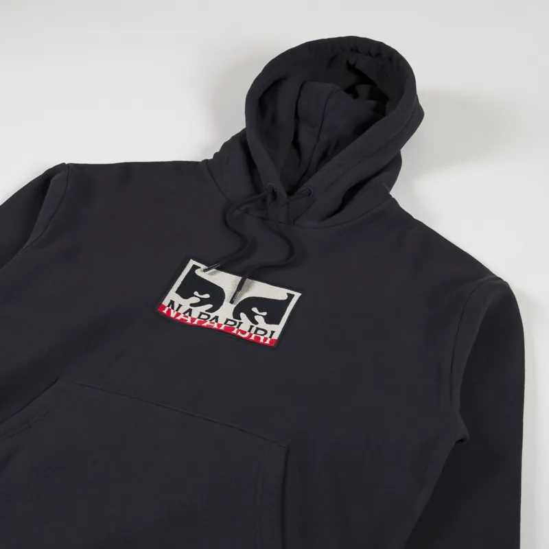 Napapijri x Obey Hoodie Black