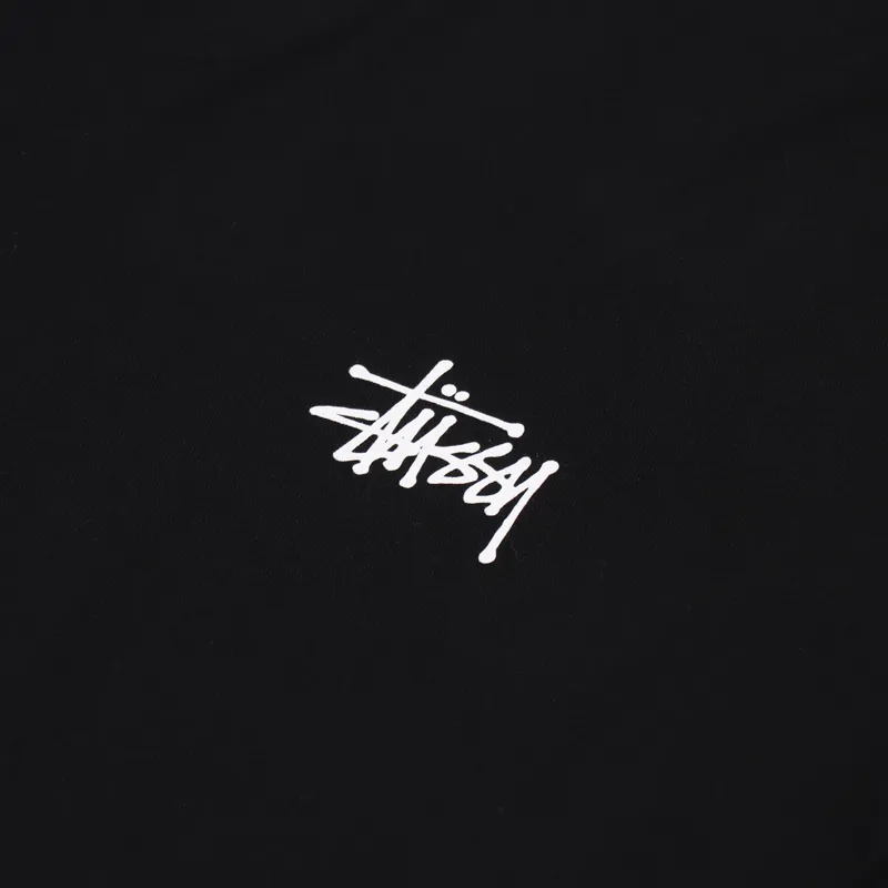 Stussy Ocular Long Sleeve T Shirt Black-4