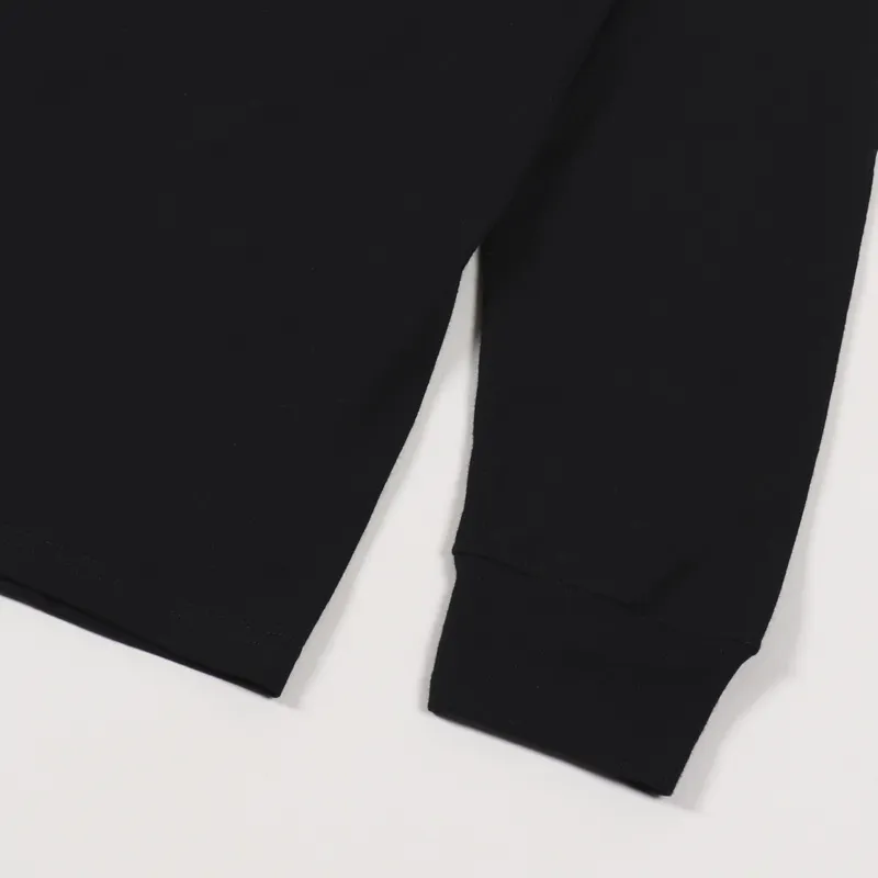 Stussy Ocular Long Sleeve T Shirt Black-5