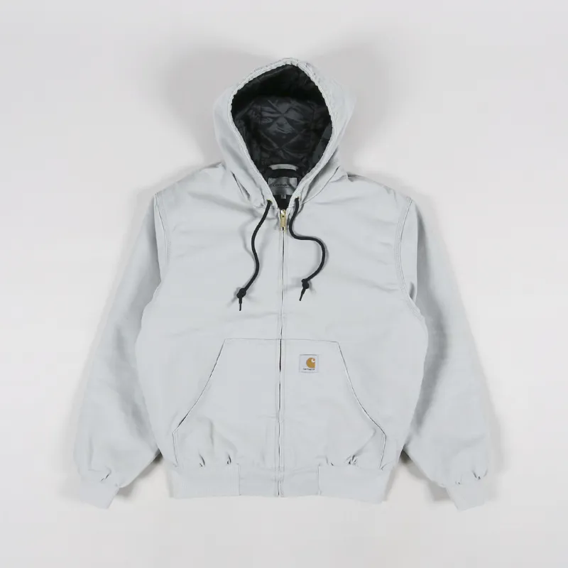 Carhartt WIP OG Active Jacket Hammer Grey Organic Cotton Canvas