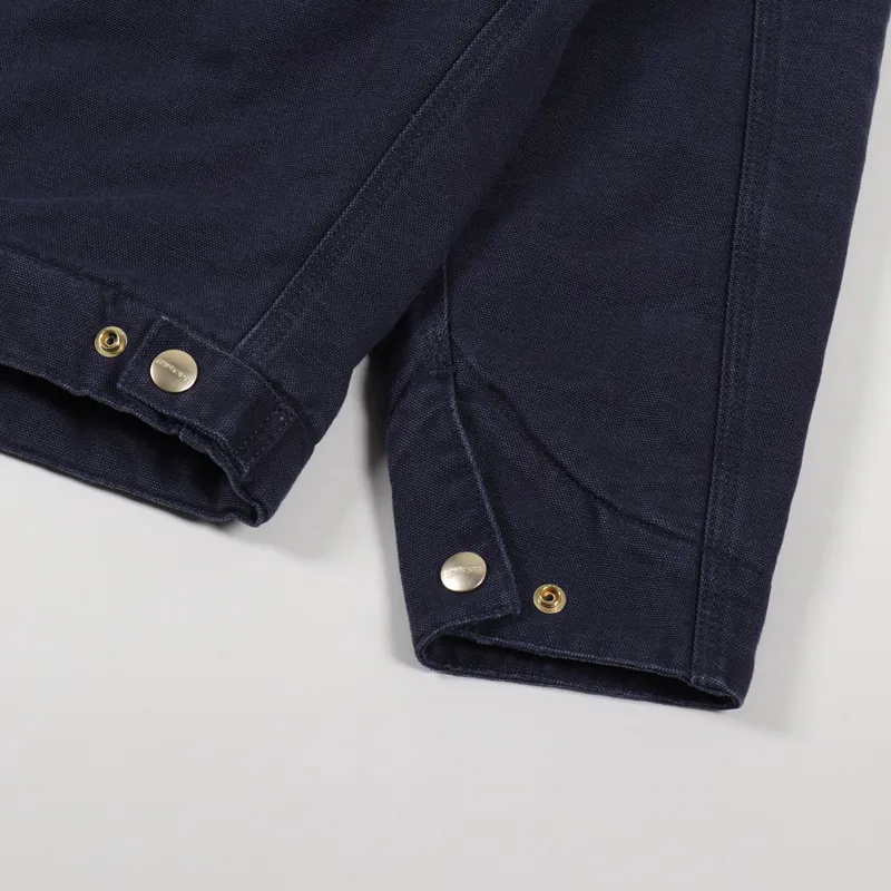 Carhartt WIP OG Detroit Jacket Dark Navy Black-6