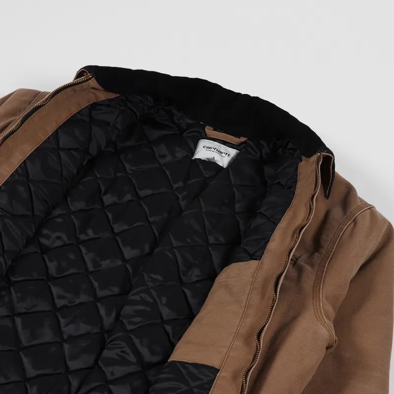 Carhartt WIP OG Detroit Jacket Hamilton Brown Black-4