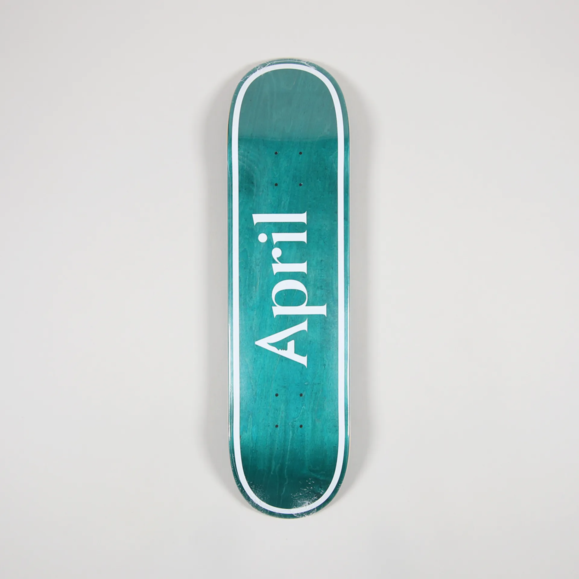 April Skateboards OG Logo Invert Deck Mint 8.25 Inch