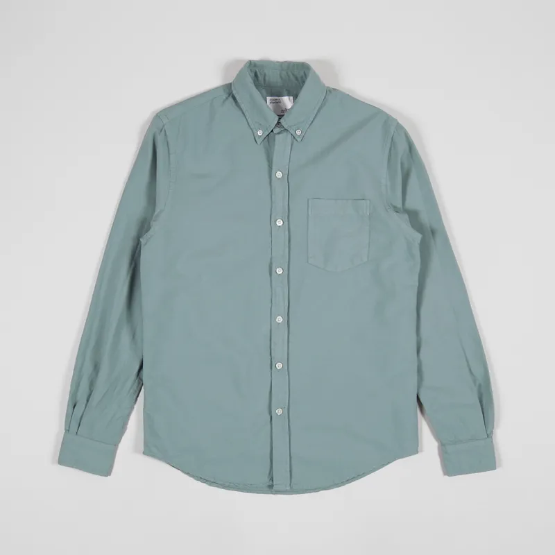 Colorful Standard Organic Button Down Shirt Steel Blue