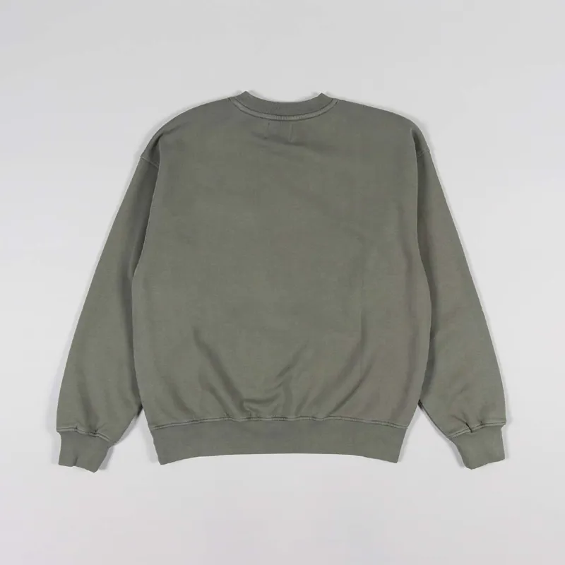 Colorful Standard Organic Oversized Crew Sweat Dusty Olive-1