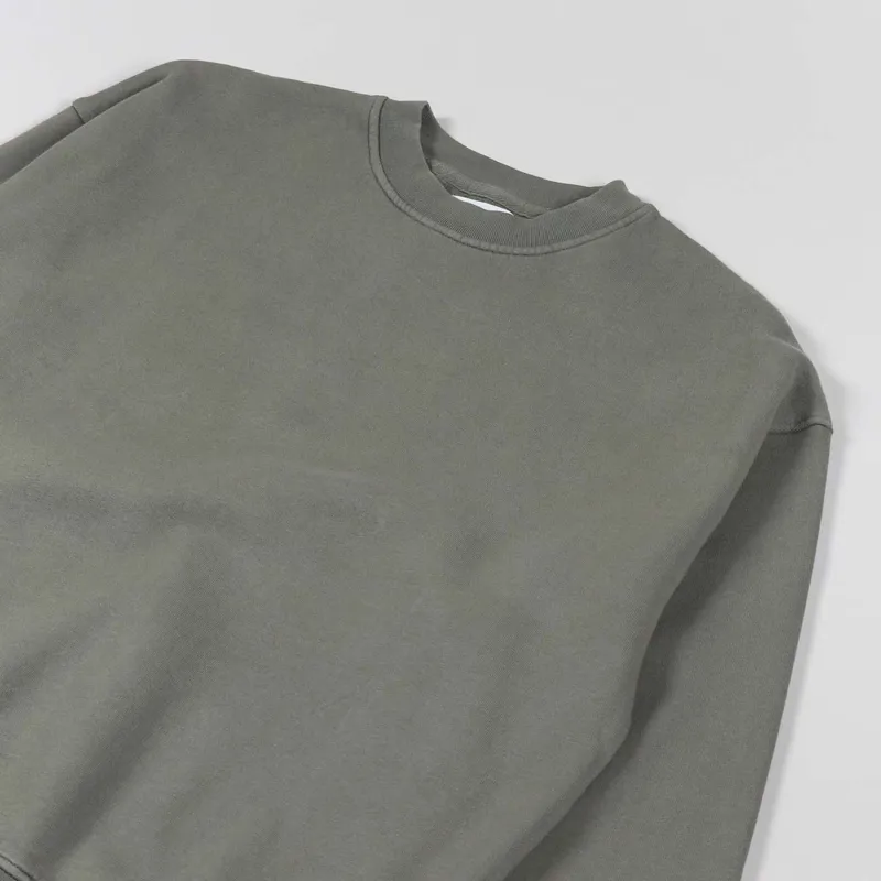 Colorful Standard Organic Oversized Crew Sweat Dusty Olive-2