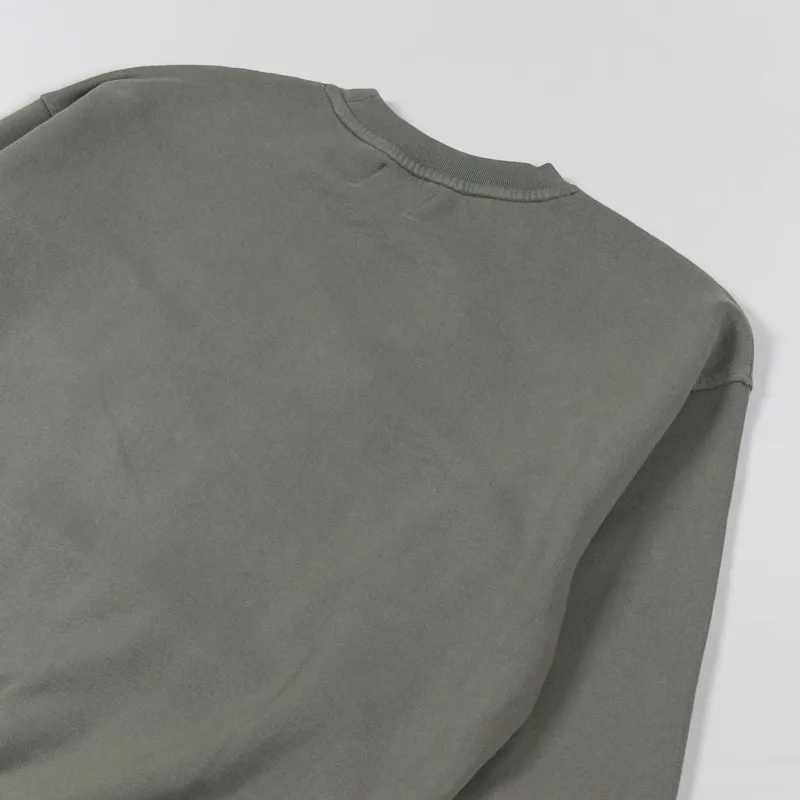 Colorful Standard Organic Oversized Crew Sweat Dusty Olive-3