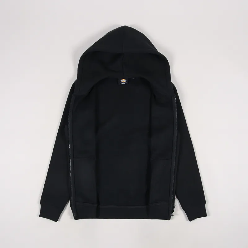 Dickies Oakport Zip Hoodie Black-1