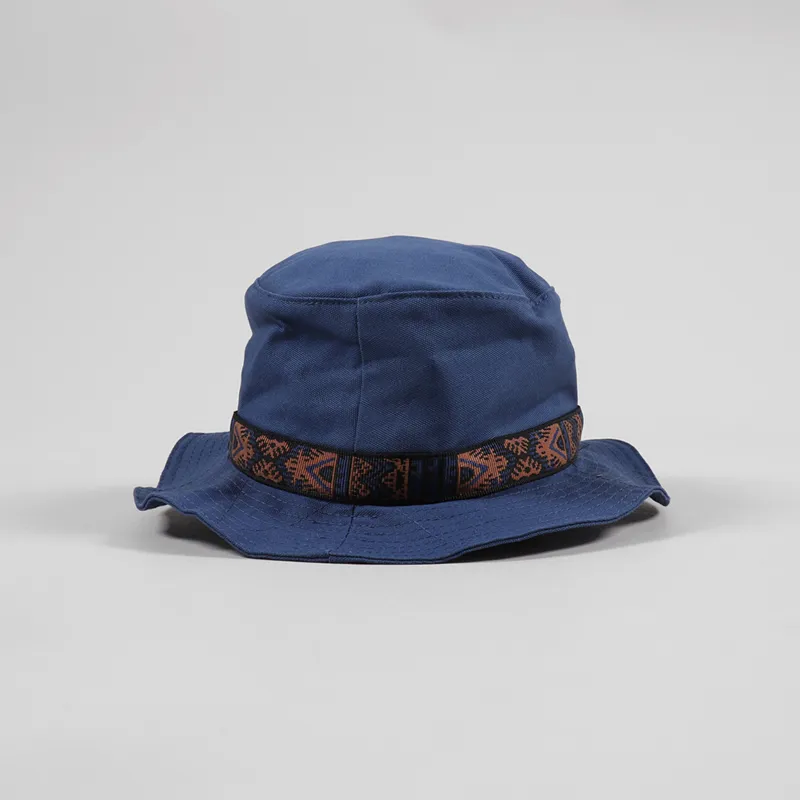 Kavu Organic Strap Bucket Hat Steel Blue-1