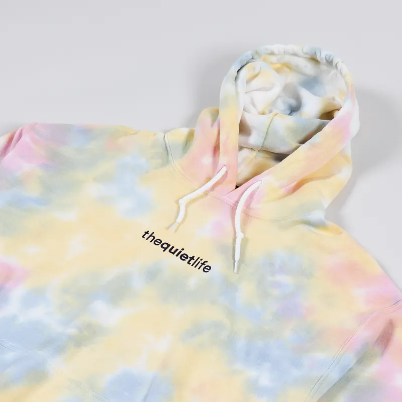 The Quiet Life Origin Embroidered Hoodie Tie Dye-2